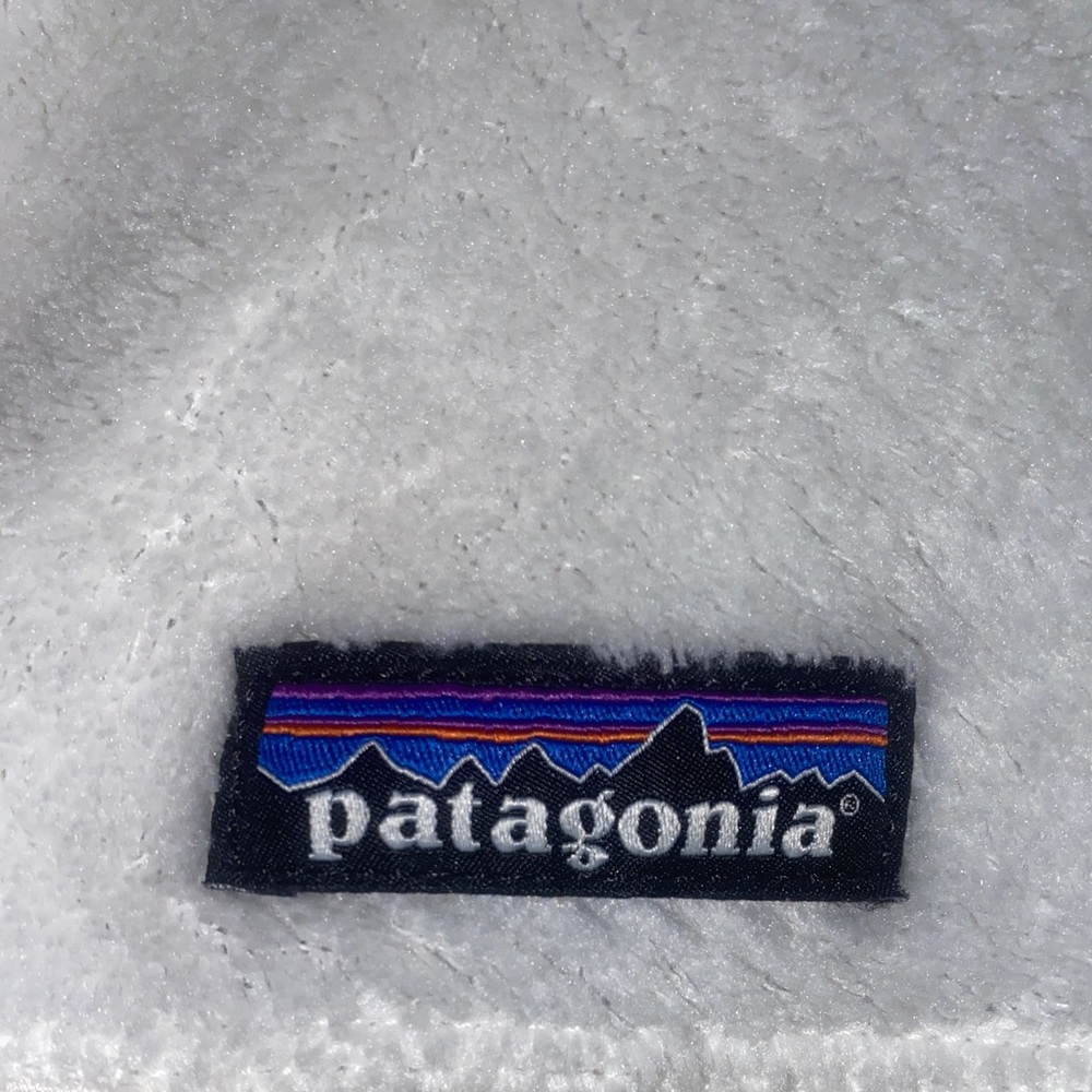 Patagonia Re-Tool Snap Fuzzy Fleece Button Up Pul… - image 2